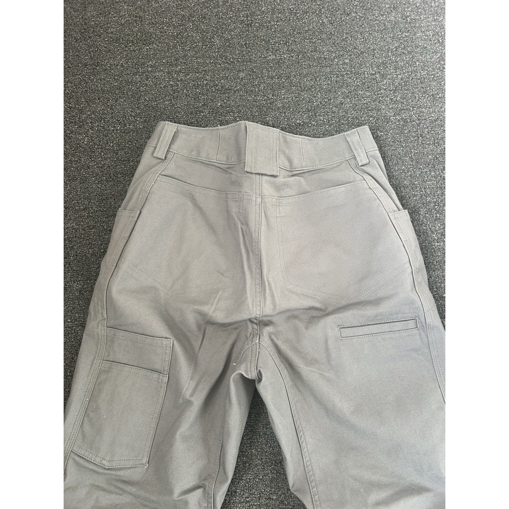 Duluth Trading Co Fire Hose Flex Shift Harmo-Knee Work Pants Gray Womens Size 6 - Picture 13 of 13